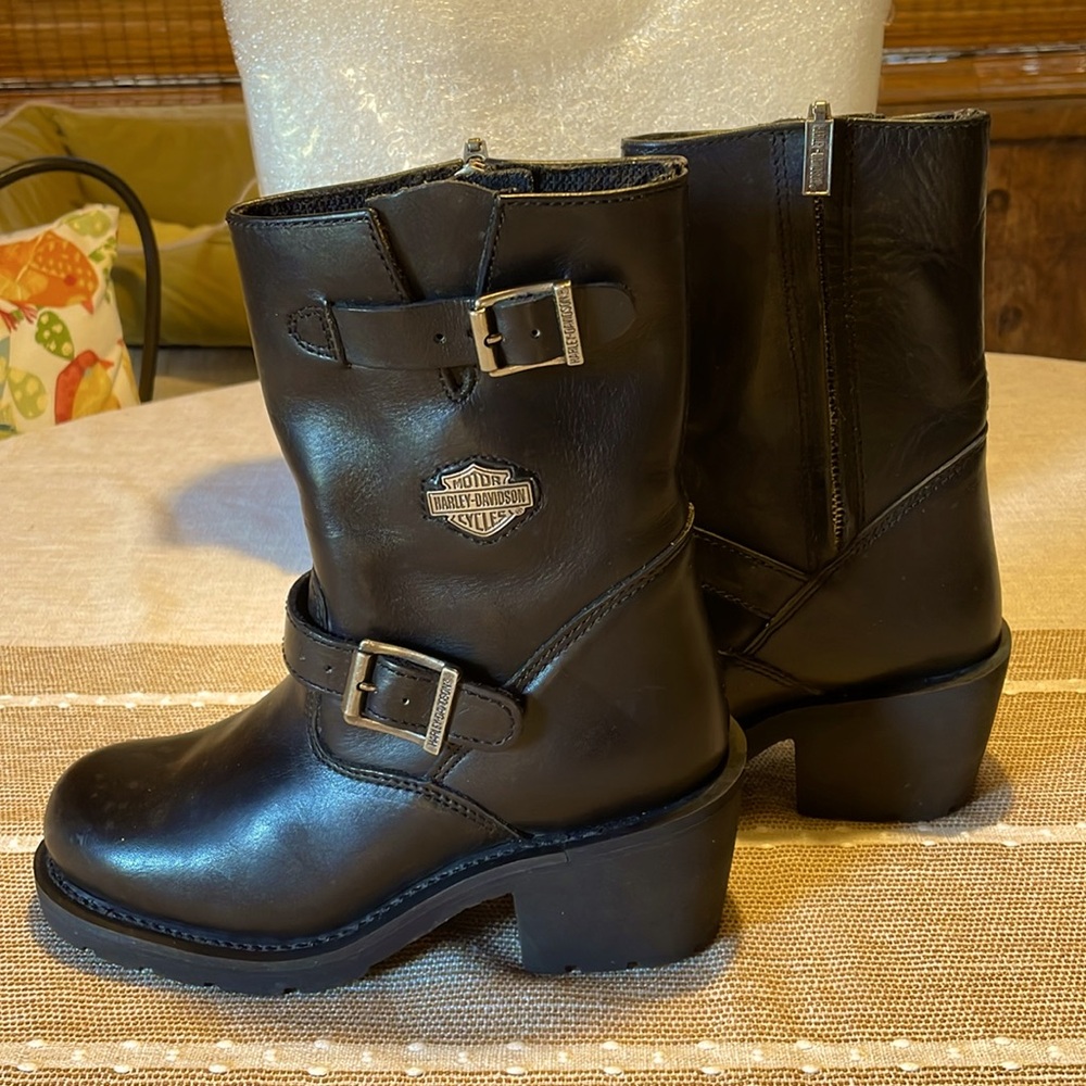 Harley Davidson Women’s Motorcycle Boots, 6.5